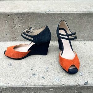 CLARKS Wedge Sandles